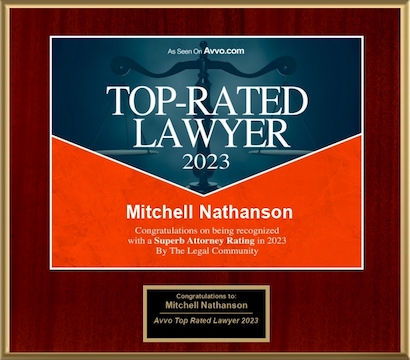 Mitchell A. Nathanson Top Rated Lawyer 2023
